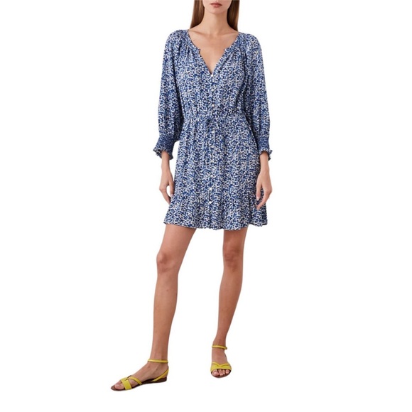 Rails Eliza Dress, Ice chrysanthemum,xs - Picture 7 of 7